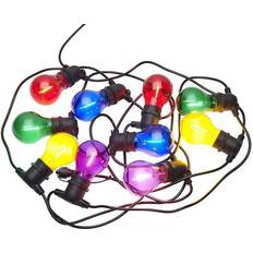 LED-belysning Lyskæder Sirius Tobias LED Colorful Black Lyskæde 10 Pærer