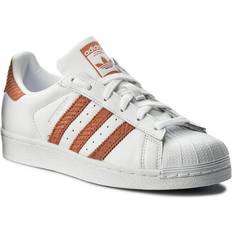 50 - Dame - Gummi Sneakers adidas Superstar W - Ftwr White/Chalk Coral/Off White