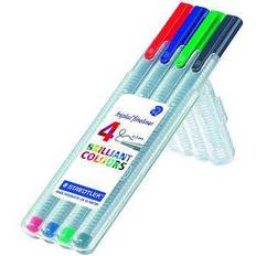 Staedtler Fineliner Triplus 334 0.3mm 4 Pack