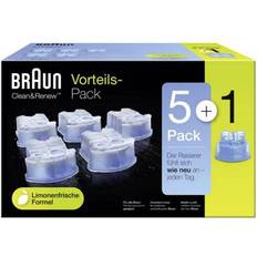 Braun Barbertilbehør Braun Clean & Renew CCR 5+1 6-pack