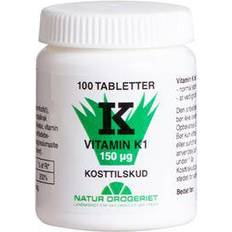 K-vitaminer Fedtsyrer Natur Drogeriet K1 Vitamin 100 stk
