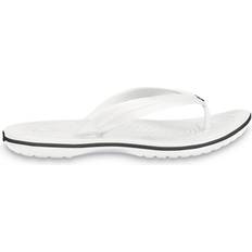 Crocs 48 Klipklappere Crocs Crocband Flip - White