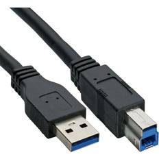 InLine USB A-USB B - USB-kabel Kabler InLine USB A-USB B 3.0 1m