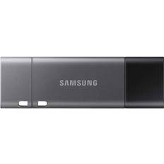 Samsung 64 GB - USB 3.0/3.1 (Gen 1) - USB Type-A USB Stik Samsung DUO Plus 64GB USB 3.1 Type-A/Type-C
