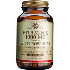 Solgar Vitamin C 1000mg with Rose Hips 100 stk