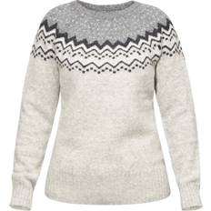 Fjällräven Dame - Striktrøjer Sweatere Fjällräven Övik Knit Sweater W - Grey