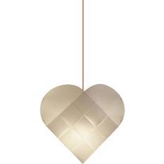 Le Klint LED-belysning Julelamper Le Klint Heart X-Small White Julelampe 24cm