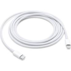 Kabeladaptere - Rund Kabler Apple USB C - Lightning 1m