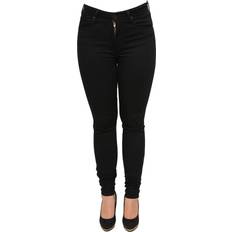 24 - Elastan/Lycra/Spandex Bukser & Shorts Levi's Mile High Super Skinny Jeans - Black Galaxy