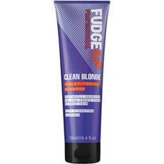 Fint hår - Kokosolier - Unisex Hårprodukter Fudge Clean Blonde Violet Toning Shampoo 250ml