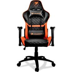 Cougar Armor One Gaming Stol - Sort/Orange