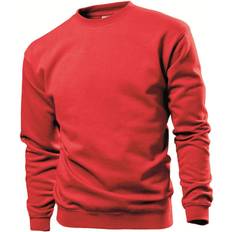 Stedman Herre - S Sweatere Stedman Sweatshirt - Scarlet Red