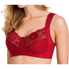 Miss Mary BH'er Miss Mary Lovely Lace Non-Wired Bra - English Red