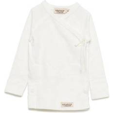 50 - Hvid Bluser & Tunikaer MarMar Copenhagen Tut Wrap LS - Gentle White
