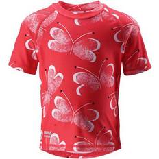Reima 86 UV-tøj Reima Azores Toddler's Swim Shirt - Bright Red (516351-3343)