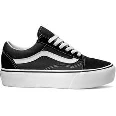 Vans 40 ½ Sko Vans Old Skool Platform - Black/White