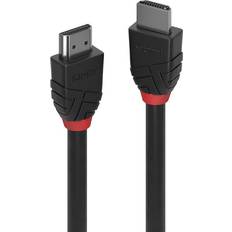 HDMI-kabler - Nikkel Lindy Black Line High Speed with Ethernet (4K) HDMI-HDMI 2m