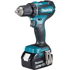 Makita Batterier - LED-belysning Bore- & Skruemaskiner Makita DDF485RTJ3 (3x5.0Ah)