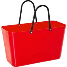 Hinza Plast Tote Bag & Shopper tasker Hinza Shopping Bag Large - Red