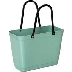 Hinza Plast Tote Bag & Shopper tasker Hinza Shopping Bag Small (Green Plastic) - Olive
