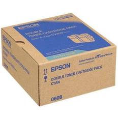 Epson Toner Epson S050608 2-pack (Cyan)