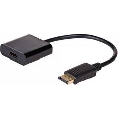 HDMI DisplayPort - HDMI-kabler - PVC Akyga HDMI-DisplayPort M-F 0.2m