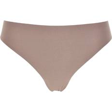 Brun - Dame - G strenge Trusser Chantelle Soft Stretch Thong - Capuccino