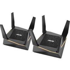 ASUS Mesh-netværk - Wi-Fi 6 (802.11ax) Routere ASUS RT-AX92U (2-Pack)