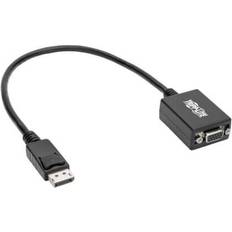 DisplayPort-kabler - VGA Tripp Lite DisplayPort-VGA M-F 0.3m