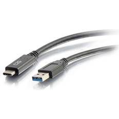 C2G USB-kabel Kabler C2G USB A-USB C 3.0 1.8m