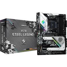 Asrock ATX - Socket AM4 Bundkort Asrock X570 Steel Legend