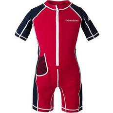 Didriksons Piger Badetøj Didriksons Reef Kid's Swimming Suit - Chili Red (502470-314)