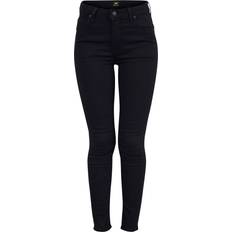Lee 11,5 - Dame - W38 Bukser & Shorts Lee Scarlett High Skinny Jeans - Black Rinse