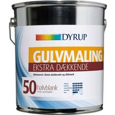 Dyrup Oil 50 Gulvmaling Hvid 4.5L