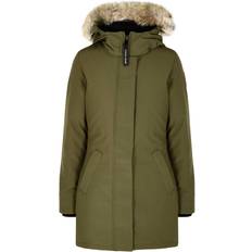 Canada Goose 6 - Polyester Jakker Canada Goose Victoria Parka Jacket - Military Green