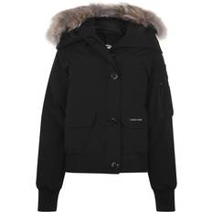 Canada Goose 20 - Ægte pels Tøj Canada Goose Chilliwack Down Jacket - Black