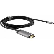 3.1 (gen.1) - HDMI-kabler Verbatim USB C-HDMI 3.1 1.5m