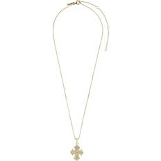 Pilgrim Clips-øreringe Smykker Pilgrim Dagmar Recycled Necklace - Gold