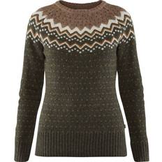 Fjällräven Dame - XL Sweatere Fjällräven Övik Knit Sweater W - Deep Forest
