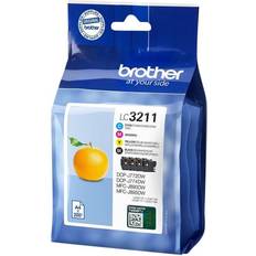 Brother Gul Blækpatroner Brother LC3211 (Multipack)