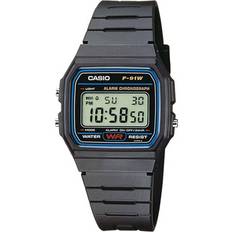 Casio Digitale - Sort Armbåndsure Casio Timepieces (F-91W-1YER)