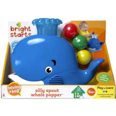 Bright Starts Plastlegetøj Babylegetøj Bright Starts Silly Spout Whale Boll Popper