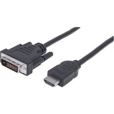 Manhattan HDMI - DVI-D Dual Link 1.8m