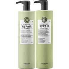 Farvet hår - Genfugtende Gaveæsker & Sæt Maria Nila Structure Repair Duo 1000ml 2-pack