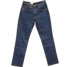 Lee Blå Tøj Lee Brooklyn Straight Jeans - Mid Stonewash