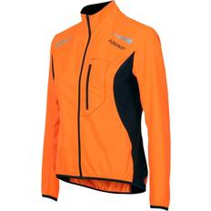 Fusion Dame - L - Løb Overtøj Fusion S1 Run Jacket Women - Orange/Black