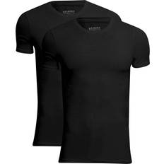 Rund hals - Viskose Overdele JBS Bamboo T-shirt 2-pack - Black