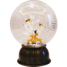 Plast Julepynt Conzept Snowball with Reindeer & Birds Julepynt 20cm