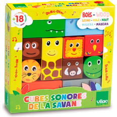 Aber - Lego Minifigures Vilac Savanna Musical Blocks 2101