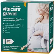 Jod - Multivitaminer Fedtsyrer Vitacare Mama Gravid 30 stk